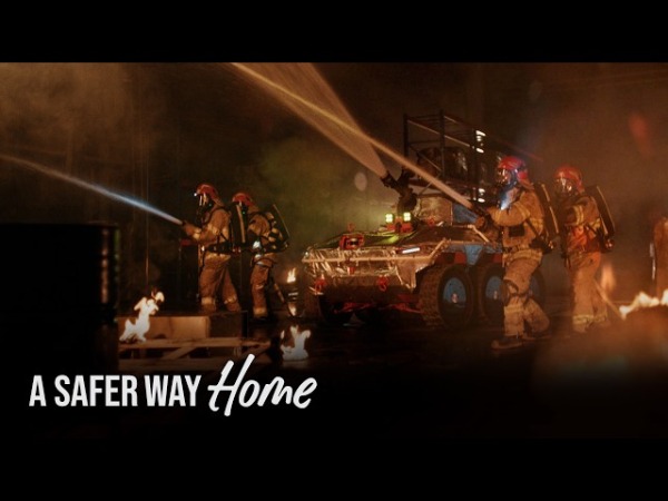 Hyundai представила робота-пожарного, способного работать при температуре до 800 °C