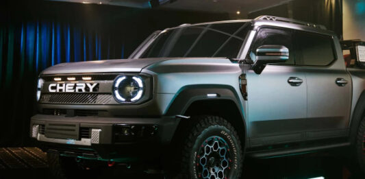 До конца года Chery выпустит первый в мире гибридный дизельный пикап
