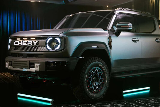 До конца года Chery выпустит первый в мире гибридный дизельный пикап