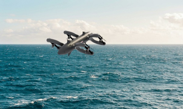 Дрон AERIX T-16 может мгновенно менять направление благодаря уникальной системе тяги