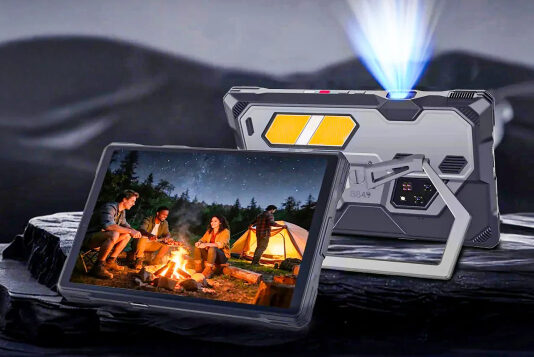 Планшет Tank Pad Ultra вооружен мощным Full HD-проектором и лазерным дальномером