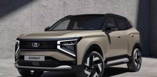 Анонсирована гибридная версия российского кроссовера Lada Azimut
