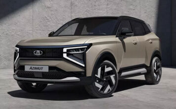 Анонсирована гибридная версия российского кроссовера Lada Azimut