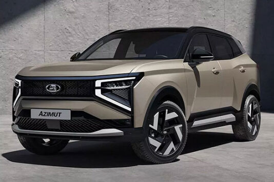 Анонсирована гибридная версия российского кроссовера Lada Azimut