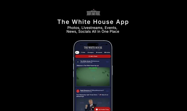 Американский Белый дом выпустил официальное приложение-«пустышку»