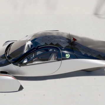 Солнечный электромобиль Aptera вырабатывает больше энергии, чем традиционные панели