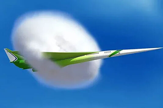 В России запатентован малошумный сверхзвуковой гражданский авиалайнер