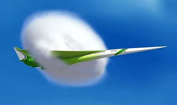 В России запатентован малошумный сверхзвуковой гражданский авиалайнер