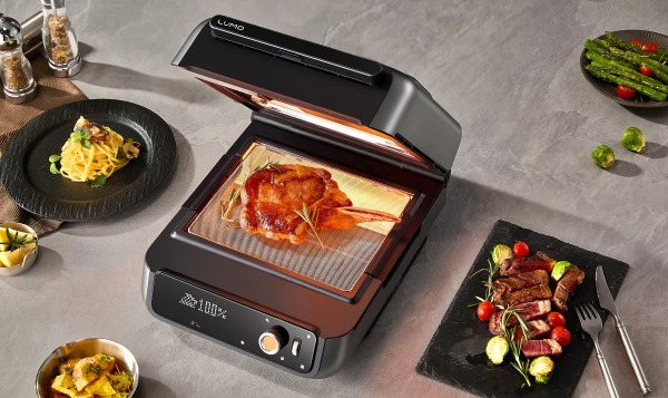 Инфракрасный гриль Cozytime Lumo позволит готовить шашлыки не выходя из дома