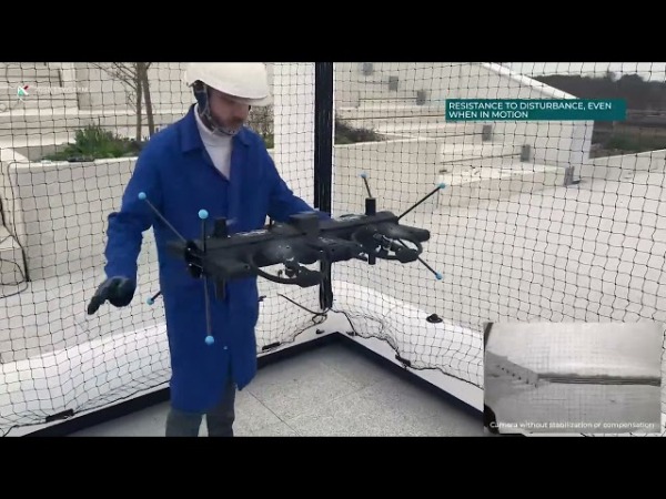 Дрон AERIX T-16 может мгновенно менять направление благодаря уникальной системе тяги