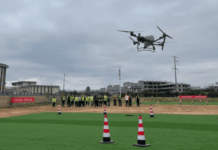 В Китае успешно испытали технологию непрерывной подзарядки дронов в полете