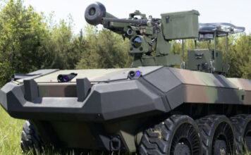 Армия США испытывает автономного боевого робота Hunter Wolf, оснащенного радаром и пулеметом