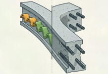Волнистый пластик способен успешно заменить стальную арматуру в железобетоне