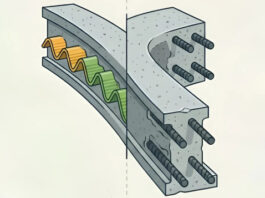 Волнистый пластик способен успешно заменить стальную арматуру в железобетоне