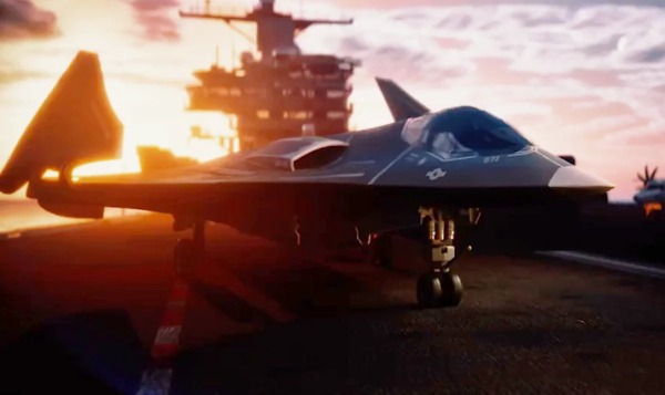 Northrop Grumman показала детальный рендер своего новейшего истребителя 6-го поколения