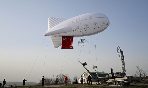 Оператор МТС собирается улучшить мобильную связь посредством аэростатов