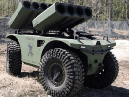 Боевой робот RIPSAW M1 будет вести разведку и поддерживать огнем американских морских пехотинцев