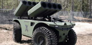 Боевой робот RIPSAW M1 будет вести разведку и поддерживать огнем американских морских пехотинцев
