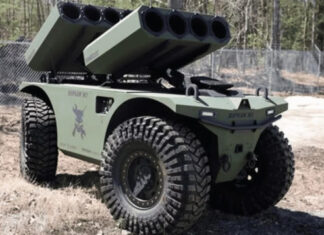 Боевой робот RIPSAW M1 будет вести разведку и поддерживать огнем американских морских пехотинцев