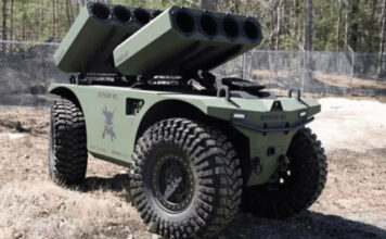 Боевой робот RIPSAW M1 будет вести разведку и поддерживать огнем американских морских пехотинцев