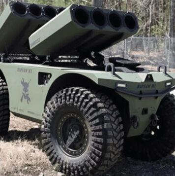 Боевой робот RIPSAW M1 будет вести разведку и поддерживать огнем американских морских пехотинцев