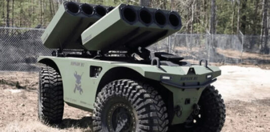 Боевой робот RIPSAW M1 будет вести разведку и поддерживать огнем американских морских пехотинцев