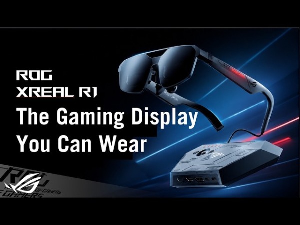 Asus запускает в продажу геймерские AR-очки ROG Xreal R1 с частотой 240 Гц