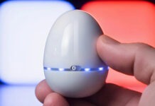 Мышь Ovo в форме яйца достаточно точна и удобна для работы профессиональных дизайнеров