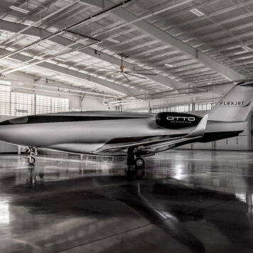 Бизнес-джет Otto Phantom 3500 откажется от иллюминаторов ради превосходной аэродинамики