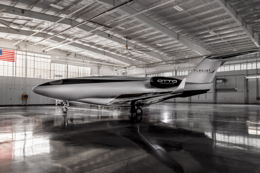 Бизнес-джет Otto Phantom 3500 откажется от иллюминаторов ради превосходной аэродинамики