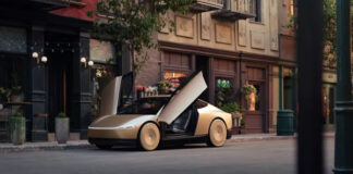 Cybercab от Tesla стал рекордсменом по эффективности среди электромобилей