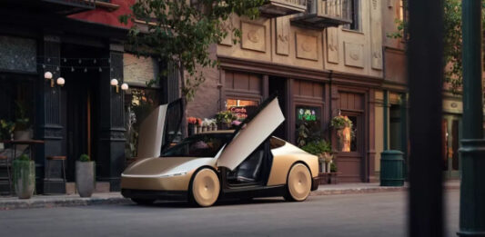 Cybercab от Tesla стал рекордсменом по эффективности среди электромобилей