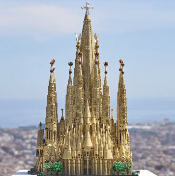 Lego выпустила свой самый большой конструктор — и это Sagrada Familia Антонио Гауди