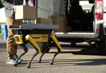 Знаменитый робопес Spot от Boston Dynamics готовится стать разносчиком посылок