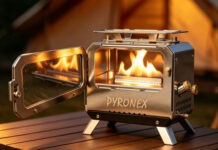 Компактная печь Pyronex заменит плиту, обогреватель и фонарь