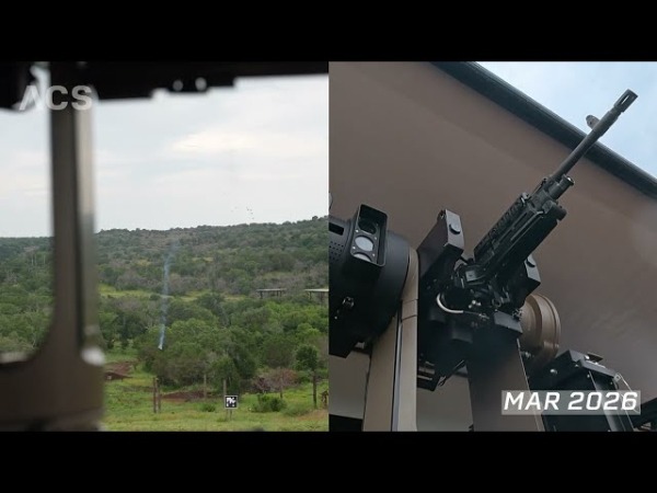 Роботизированная боевая система Bullfrog M240 может самостоятельно отслеживать и выцеливать людей