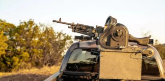 Роботизированная боевая система Bullfrog M240 может самостоятельно отслеживать и выцеливать людей