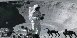 Китай планирует заселить свою первую лунную базу робособаками