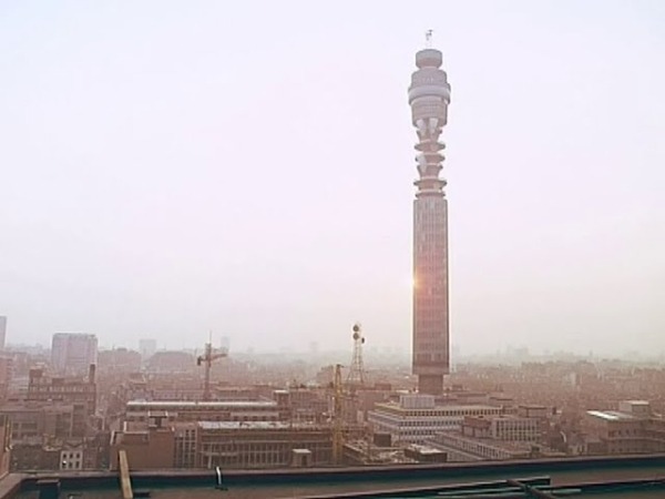 Башня BT Tower посреди Лондона — «секретный» небоскреб, которого никогда не существовало