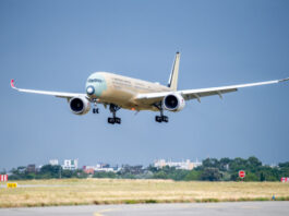 Airbus совершил рекордный перелет из Австралии во Францию за 24 часа