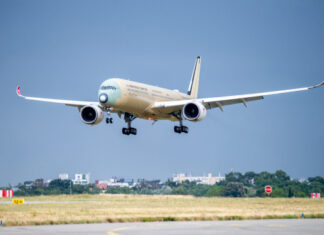 Airbus совершил рекордный перелет из Австралии во Францию за 24 часа