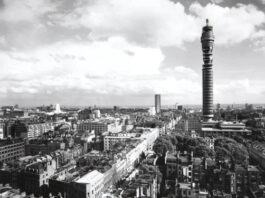 Башня BT Tower посреди Лондона — «секретный» небоскреб, которого никогда не существовало
