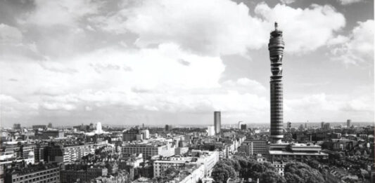 Башня BT Tower посреди Лондона — «секретный» небоскреб, которого никогда не существовало
