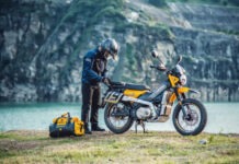 AJS выпустила эндуро-скутер Leten LT190 для любителей оффроуда
