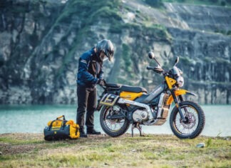 AJS выпустила эндуро-скутер Leten LT190 для любителей оффроуда