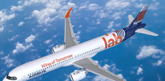 Airbus проектирует самолеты со складным «крылом альбатроса»