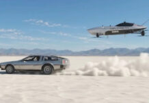 DeLorean включается в гонку летающих электромобилей