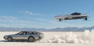 DeLorean включается в гонку летающих электромобилей