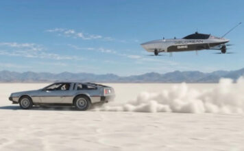 DeLorean включается в гонку летающих электромобилей
