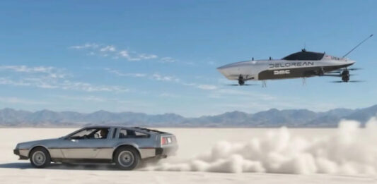 DeLorean включается в гонку летающих электромобилей